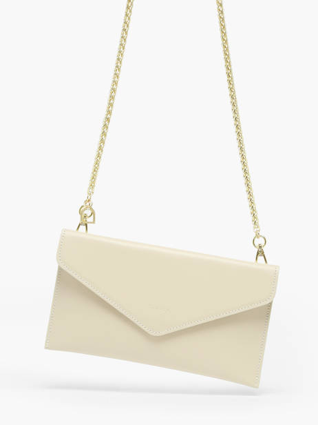 Clutch Paddock M Leder Etrier Beige paddock EPAD075M ander zicht 2